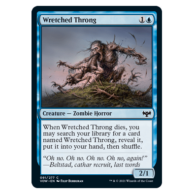Wretched Throng : INNISTRAD CRIMSON VOW - 091/277