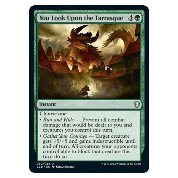You Look Upon the Tarrasque : DUNGEONS & DRAGONS: BATTLE FOR BALDUR'S GATE - 262/361