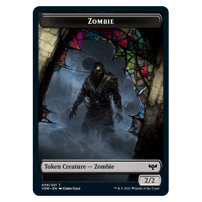 Zombie Token : INNISTRAD CRIMSON VOW - 008/021