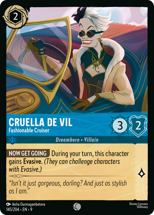 Cruella De Vil : Fashionable Cruiser - 145/204