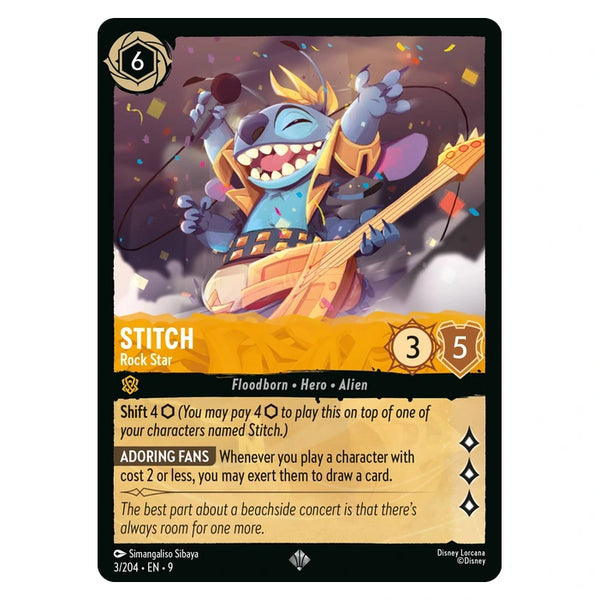 Stitch : Rock Star - 3/204