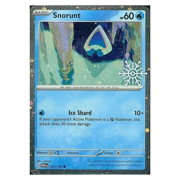 Snorunt : PROMO (Snowflake Stamp) (Holo) (Sealed) - 037/182