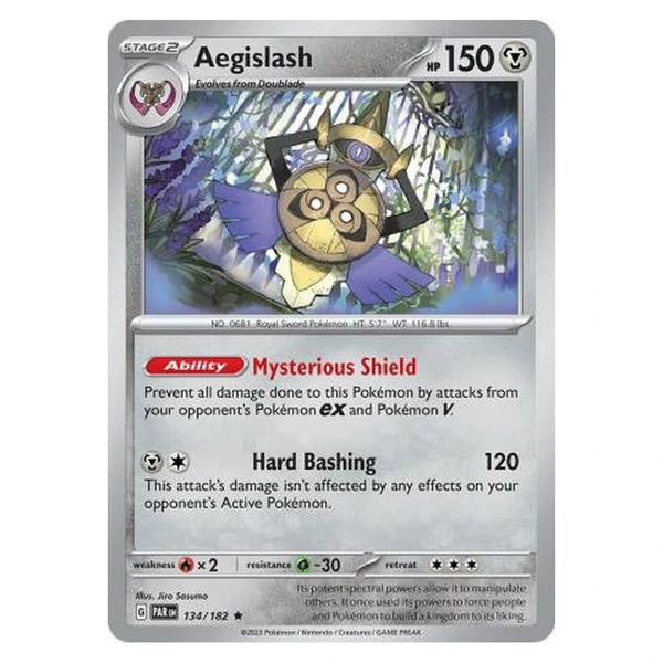 Aegislash : PARADOX RIFT (Non-holo Exclusive) - 134/182