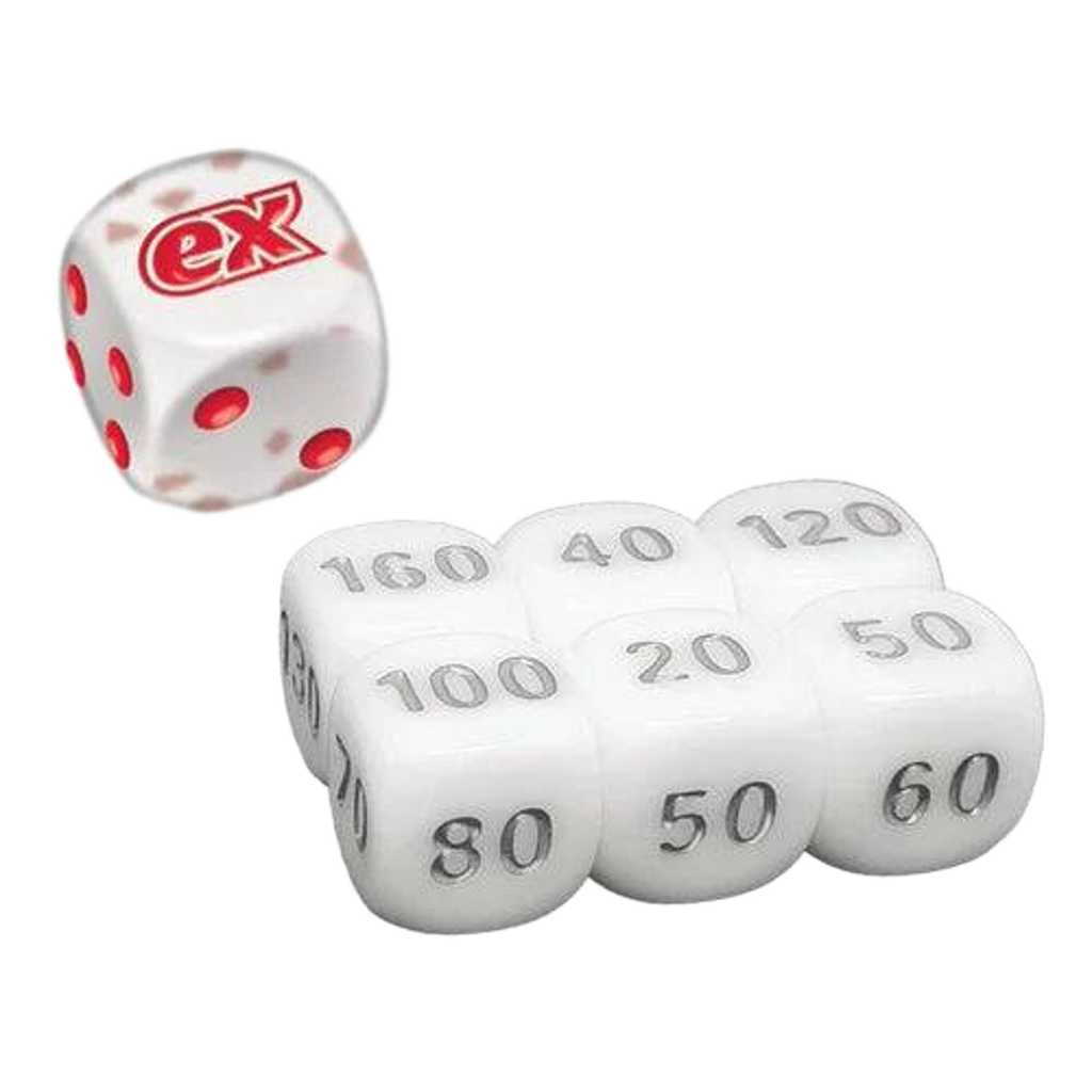 151 Dice set of 6 Plus Bonus Die - Lockett Labs UK
