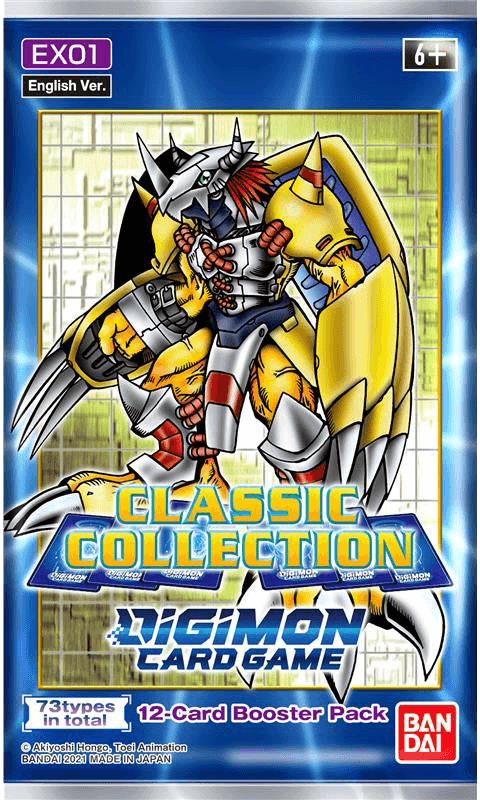 Digimon Card Game : Classic Collection Booster Pack - EX01 - Lockett Labs UK