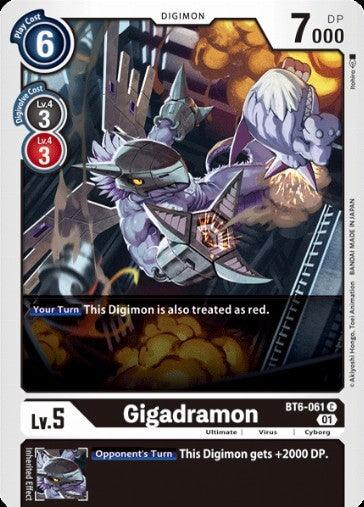 Gigadramon : DOUBLE DIAMOND - BT6-061 - Lockett Labs UK